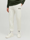 Jack & Jones Gordon Josh Sweat Pants - White Melange