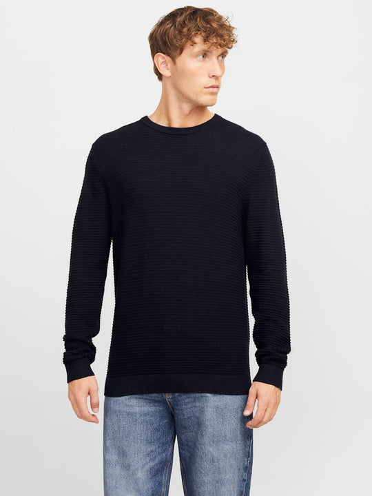 Jack & Jones Otto Knit Crew Neck - Sky Captain