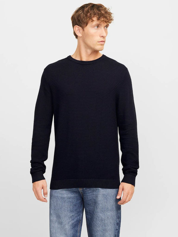 Jack & Jones Otto Knit Crew Neck - Sky Captain
