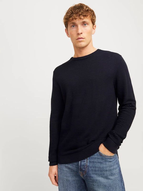 Jack & Jones Otto Knit Crew Neck - Sky Captain