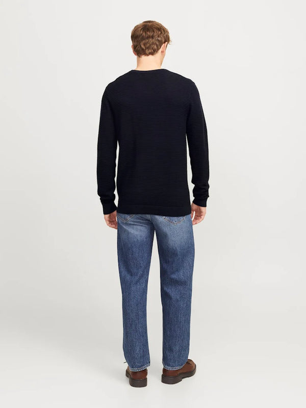 Jack & Jones Otto Knit Crew Neck - Sky Captain