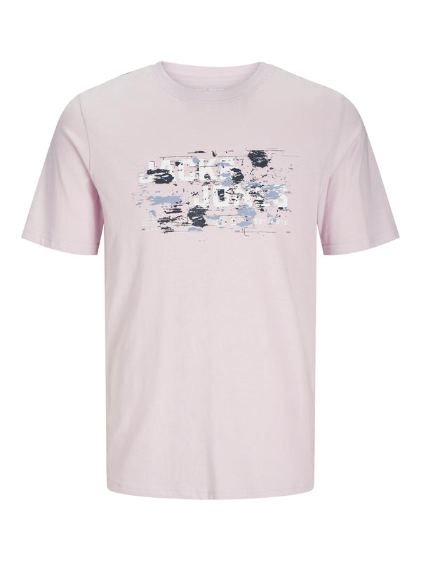 Jack & Jones Outdoor Logo Tee - Winsome Orchid