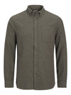 Jack & Jones Classic Melange Shirt LS - Rosin