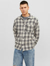 Jack & Jones Zac Villeray Check Overshirt - Black