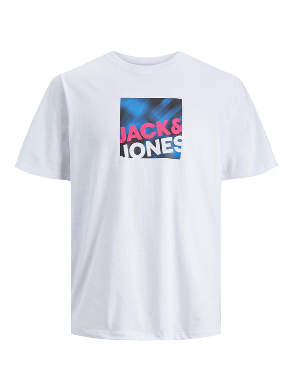 Jack & Jones Logan AW23 Tee - White