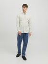 Jack & Jones Remy Detail Shirt - Cloud Dancer