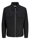 Jack & Jones Russel Wool Blend Jacket - Black