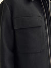 Jack & Jones Russel Wool Blend Jacket - Black