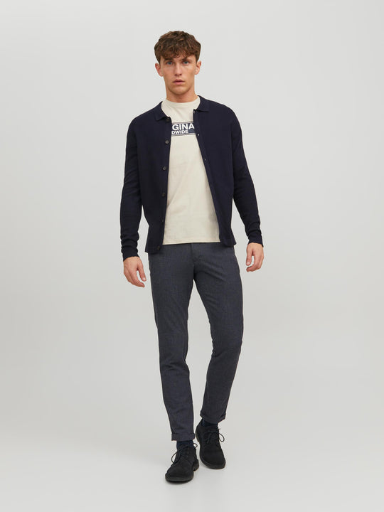 Jack & Jones Marco Stuart Trousers - Sky Captain