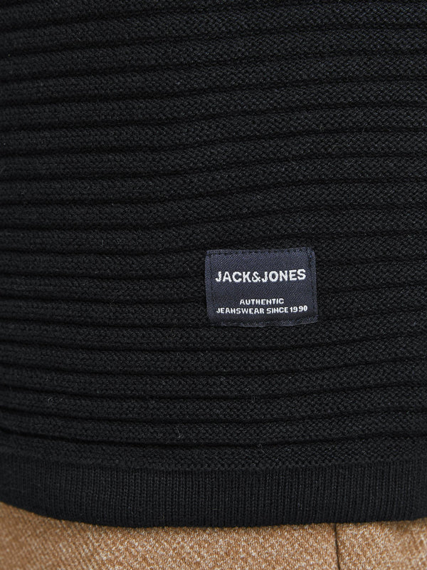 Jack & Jones Wind Knit - Black