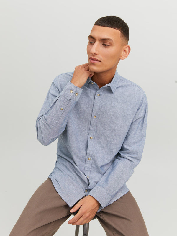 Jack & Jones Summer Shirt S23 - Faded Denim