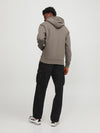 Jack & Jones Star Basic Sweat Hood - Bungee Cord