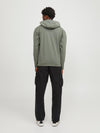 Jack & Jones Cloud Sweat Zip Hood - Agave Green