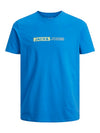 Jack & Jones Neo Tee SS Crew Neck JNR - French Blue