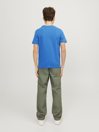 Jack & Jones Neo Tee SS Crew Neck JNR - French Blue