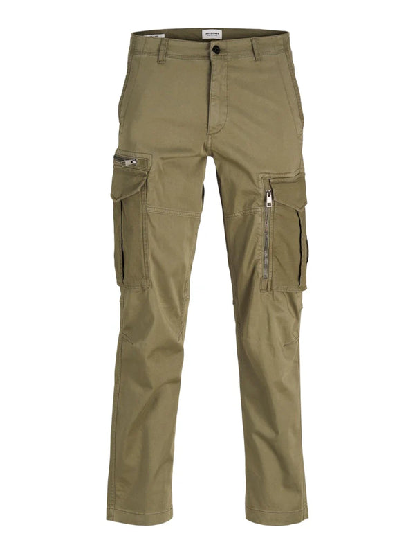 Jack & Jones Kane Cruise Cargo Pants - Dusty Olive