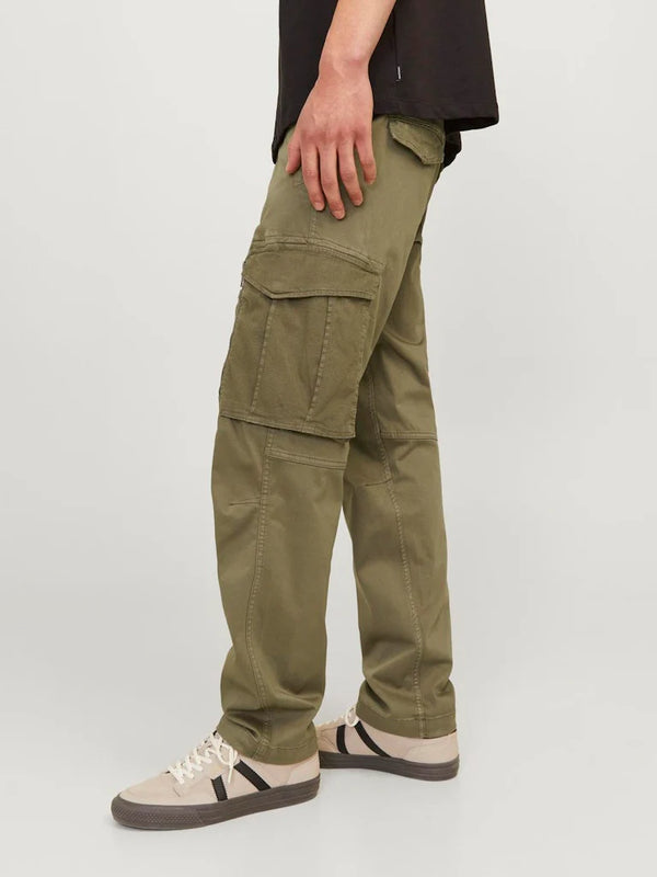 Jack & Jones Kane Cruise Cargo Pants - Dusty Olive