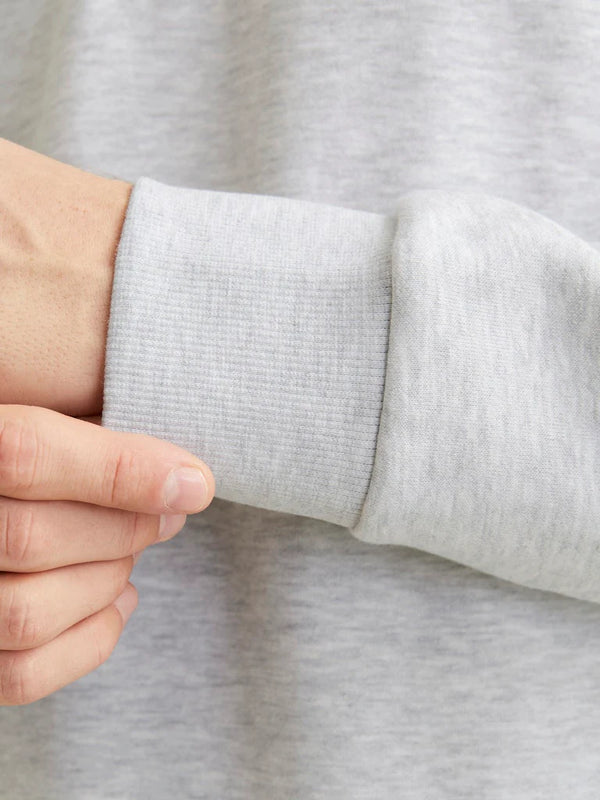 Jack & Jones Urban Edge Sweat Half Zip - White [Size XL]