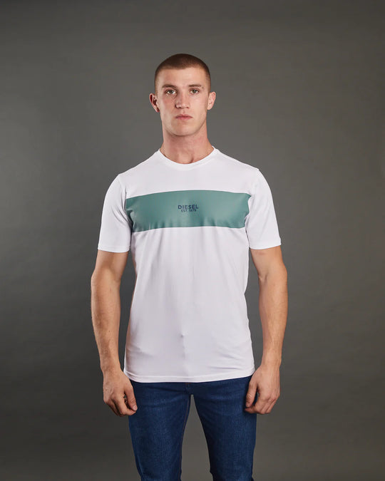 Diesel Jayden Tee - Dove White [Size XXL]