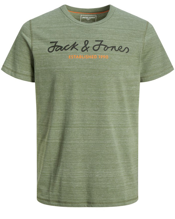 Jack & Jones Boys Berg Upscaled Tee - Four Leaf Clover