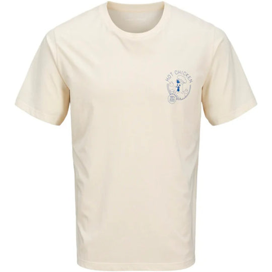 Jack & Jones Carter Tee SS Crew Neck - Buttercream [Size XL]