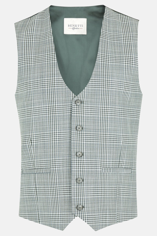 Benetti Albert Jacket & Jeff Waistcoat Set - Sage