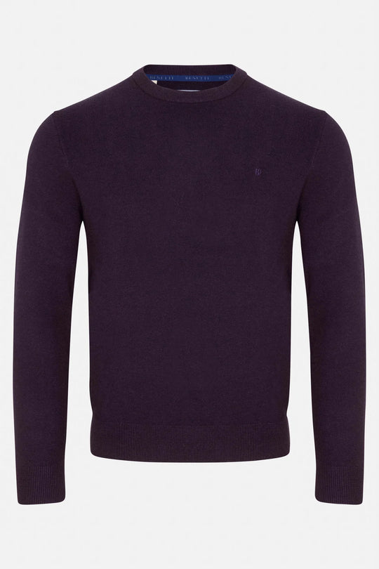 Benetti Julius Crew Neck - Plum