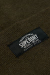 Superdry Classic Knitted Beanie - Olive Green Marl