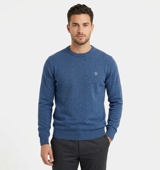 Tommy Bowe XV Kings Kinsale Crew Neck - Cobalt