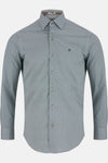 Benetti Liffey Modern Fit Long Sleeve Shirt - Olive [Size M]