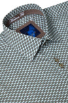 Benetti Liffey Modern Fit Long Sleeve Shirt - Olive [Size M]