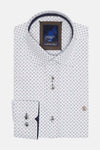 Benetti Lincoln Modern Fit Long Sleeve Shirt - Forest