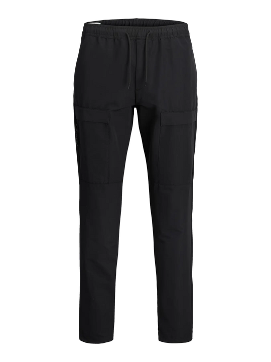 Jack & Jones Kane Hawk Tech Cargo Jogger - Black