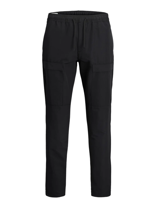 Jack & Jones Kane Hawk Tech Cargo Jogger - Black