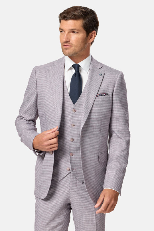 Benetti Lucas Jacket and Waistcoat - Blush