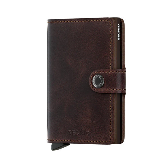 Secrid Miniwallet MV Vintage - Chocolate