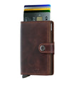 Secrid Miniwallet MV Vintage - Chocolate