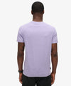 Superdry Essential Logo Emb Tee - Iris Purple Marl