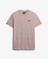 Superdry Essential Logo Emb Tee - Cherry Red Feeder