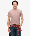 Superdry Essential Logo Emb Tee - Cherry Red Feeder