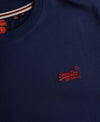 Superdry Essential Logo EMB Tee - Atlantic Navy