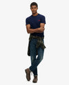 Superdry Essential Logo EMB Tee - Atlantic Navy