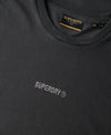 Superdry Micro Logo T-Shirt - Washed Black