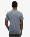 Superdry Classic Essential Pocket Tee - Washed Faded Navy