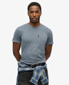 Superdry Classic Essential Pocket Tee - Washed Faded Navy