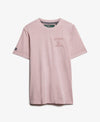 Superdry Athletic Emboss Relaxed Tee - Dusty Pink