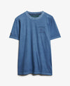Superdry Athletic Emboss Relaxed Tee - Moonlight Blue