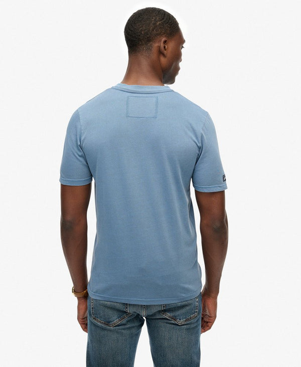 Superdry Athletic Emboss Relaxed Tee - Moonlight Blue