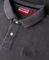 Superdry Vintage Destroyed Polo - Destroy Graphic Black