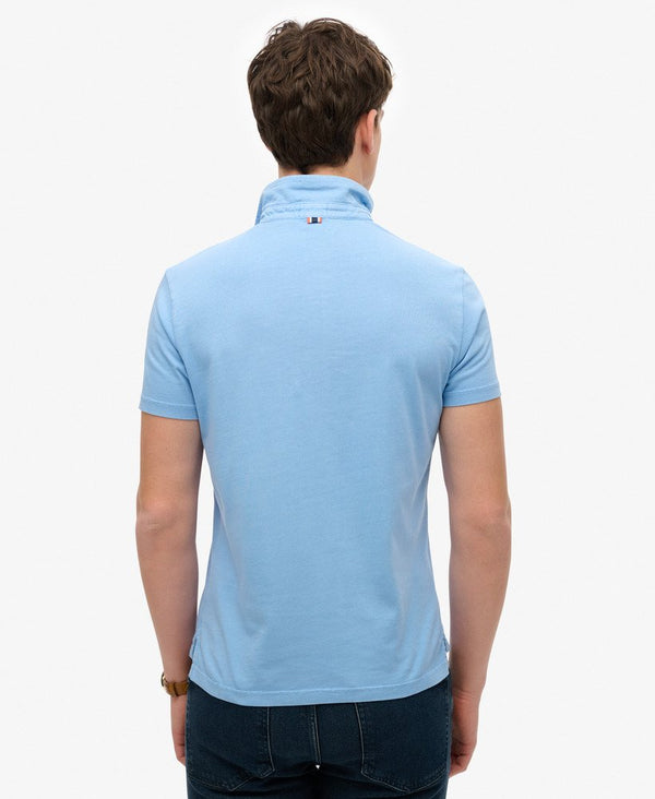 Superdry Essential Jersey Polo - Bluebell